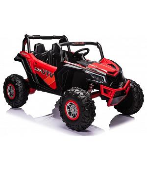 Coche a batería Buggy XMX UTV-MX 24V - 4 x Motores, Ruedas goma, rojo - INDA1056LE7765